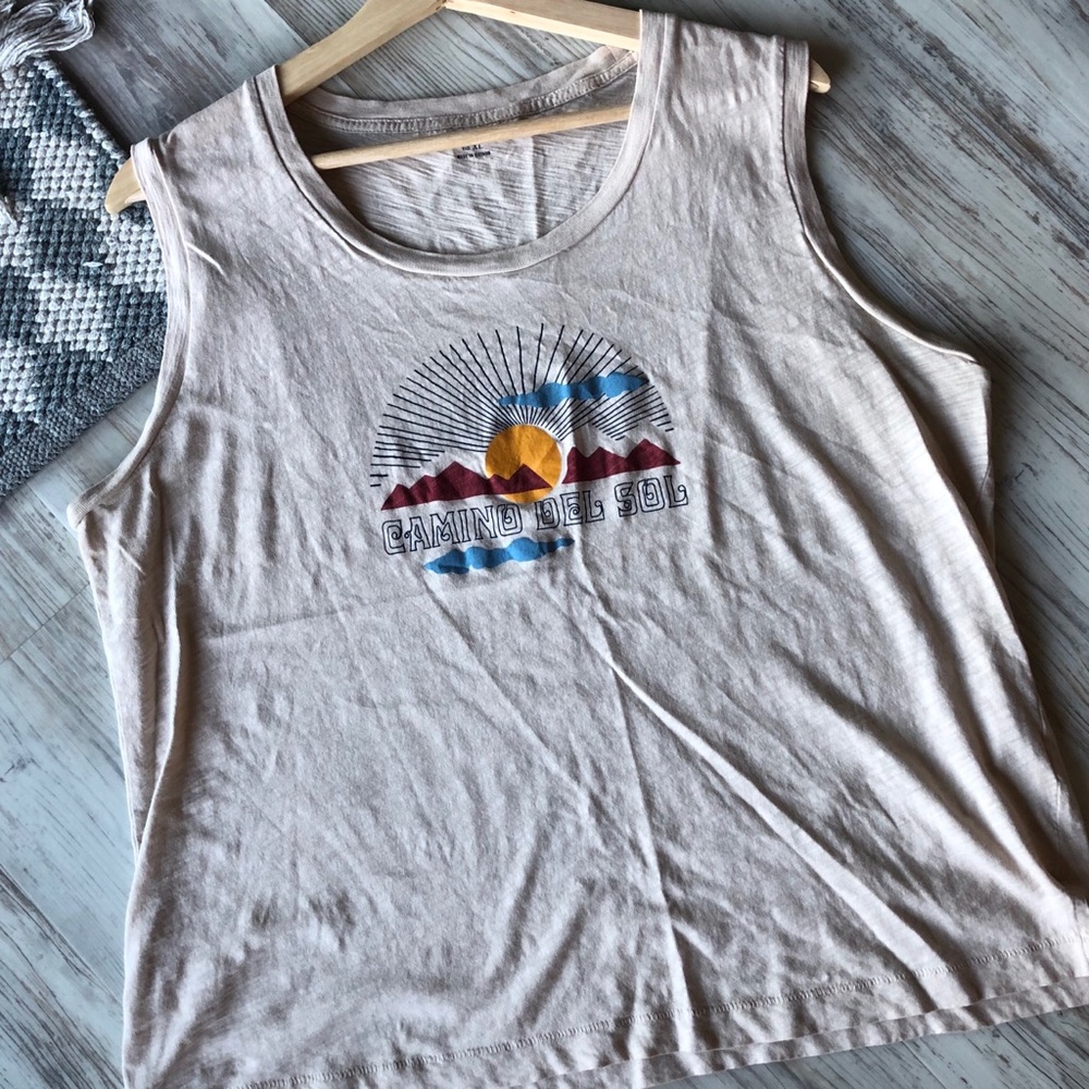 Madewell Camino Del Sol Muscle Tank